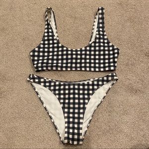 Gingham bikini